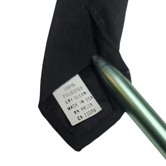 Ralph Marlin Men's Necktie The Three Stooges Golfing Vintage 90s Tie Made In USA - Picture 5 of 5